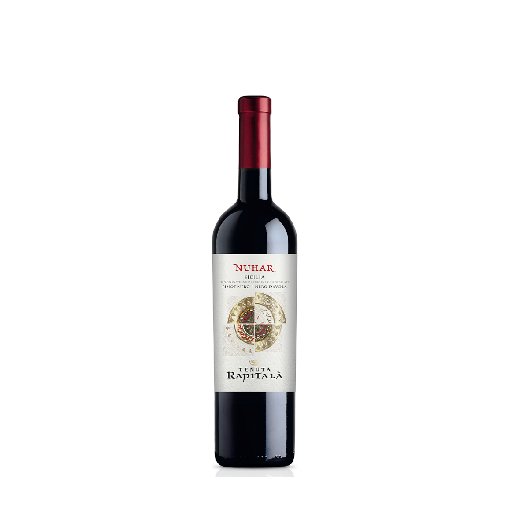 Vin rosu sec Tenuta Rapitala Nuhar Sicilia, 0.75L, 13.5% alc., Italia