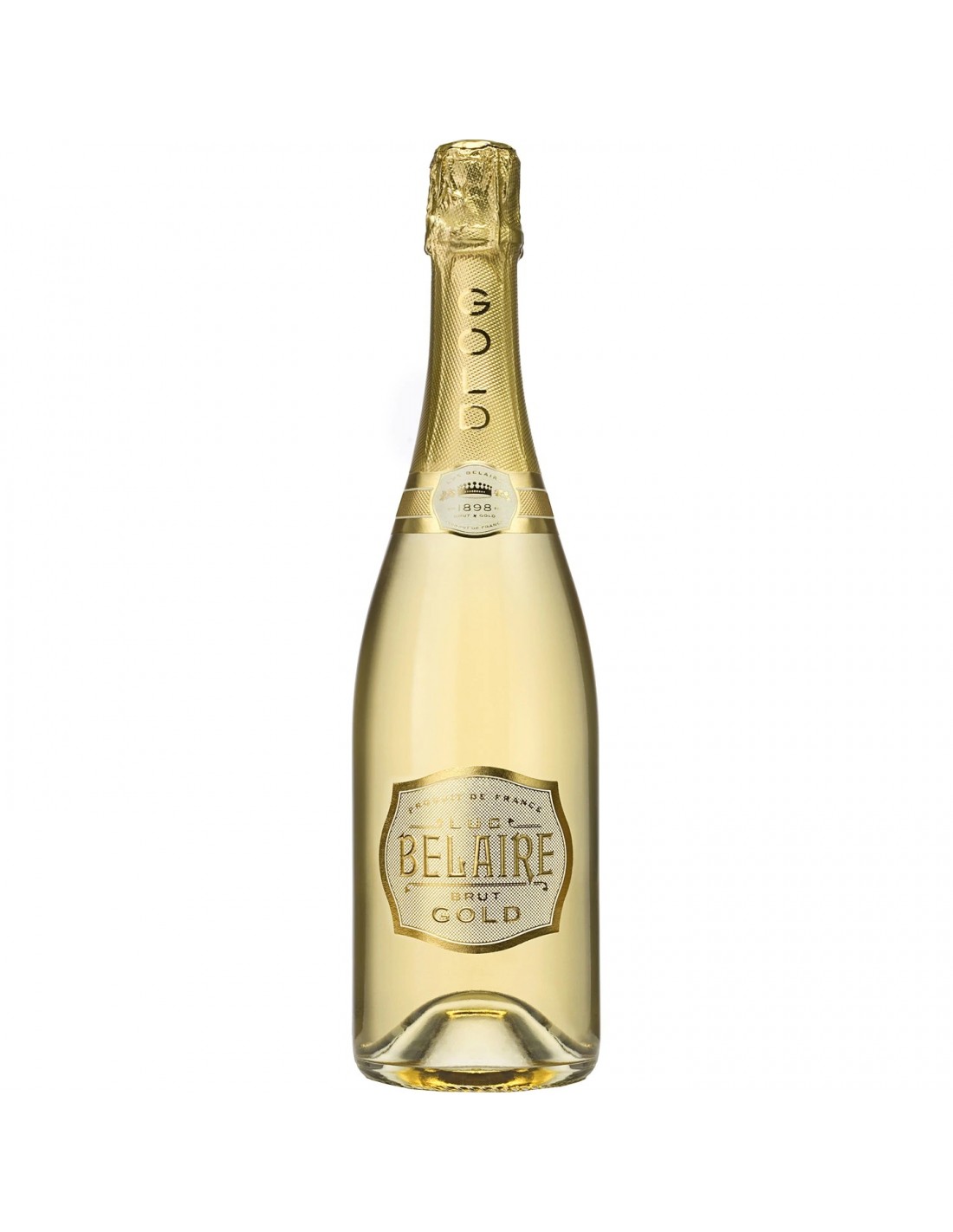 Vin spumant Luc Belaire Gold Brut, 0.75L, 12.5% alc., Franta alcooldiscount.ro