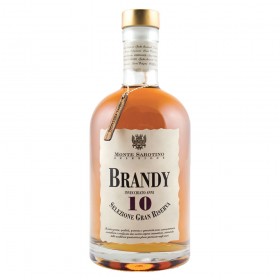 Brandy Monte Sabotino 10 ani Gran Riserva, 40% alc., 0.7L, Italia