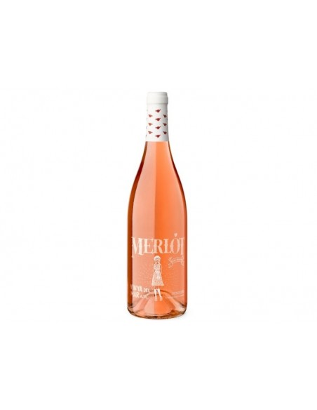 Vin roze, Merlot, Vinya del Mar, 11.5% alc., 0.75L, Spania