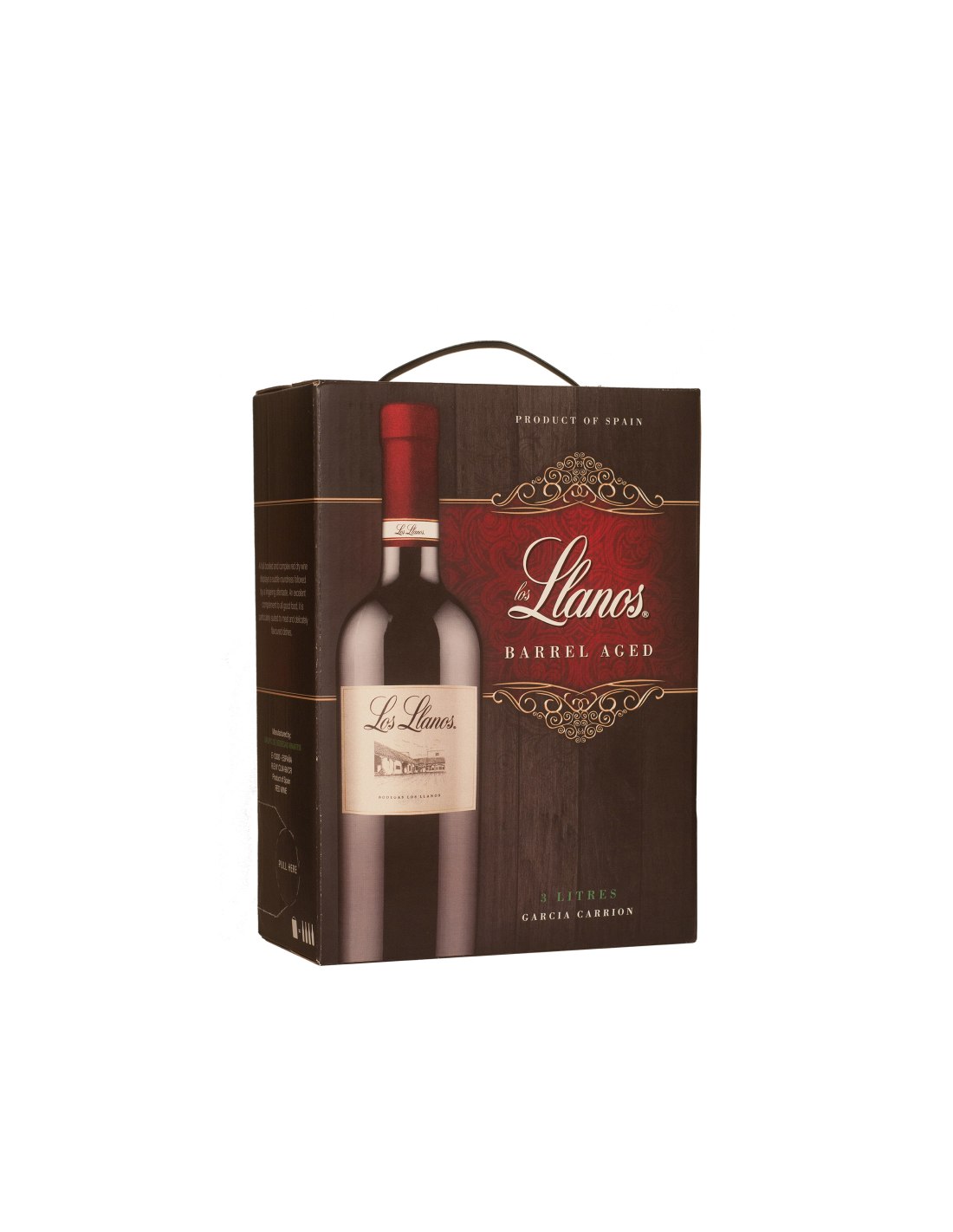 Vin rosu Llanos Barrel Aged, 13% alc., 3L, Spania