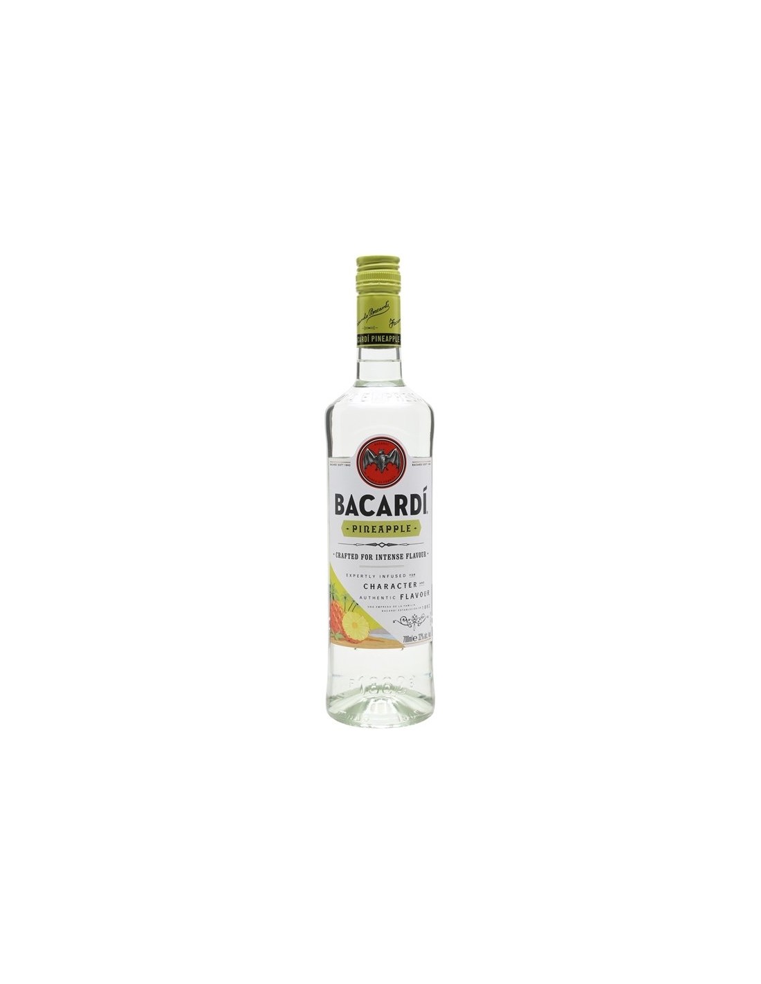 Rom Bacardi Pineapple, 1L, 32% alc., Cuba alcooldiscount.ro