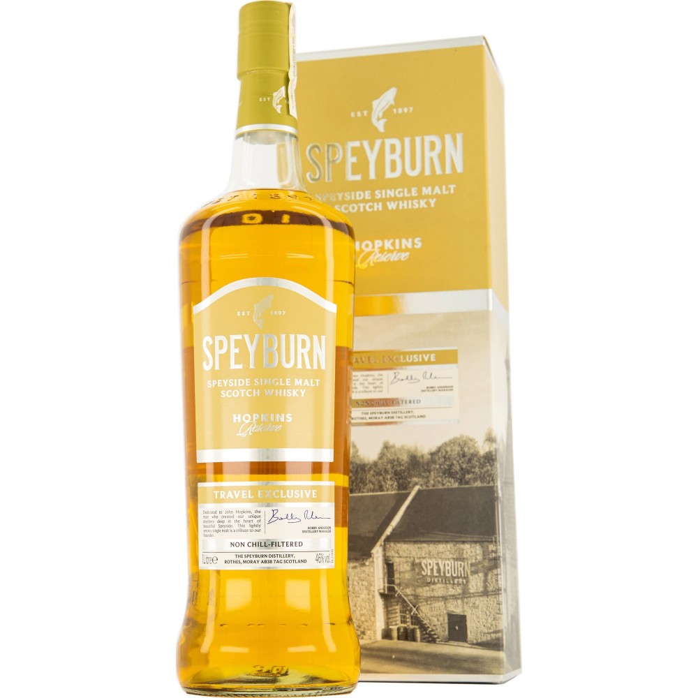 Whisky Speyburn Single Malt Hopkins Reserve, 40% alc., 0.7L, Scotia