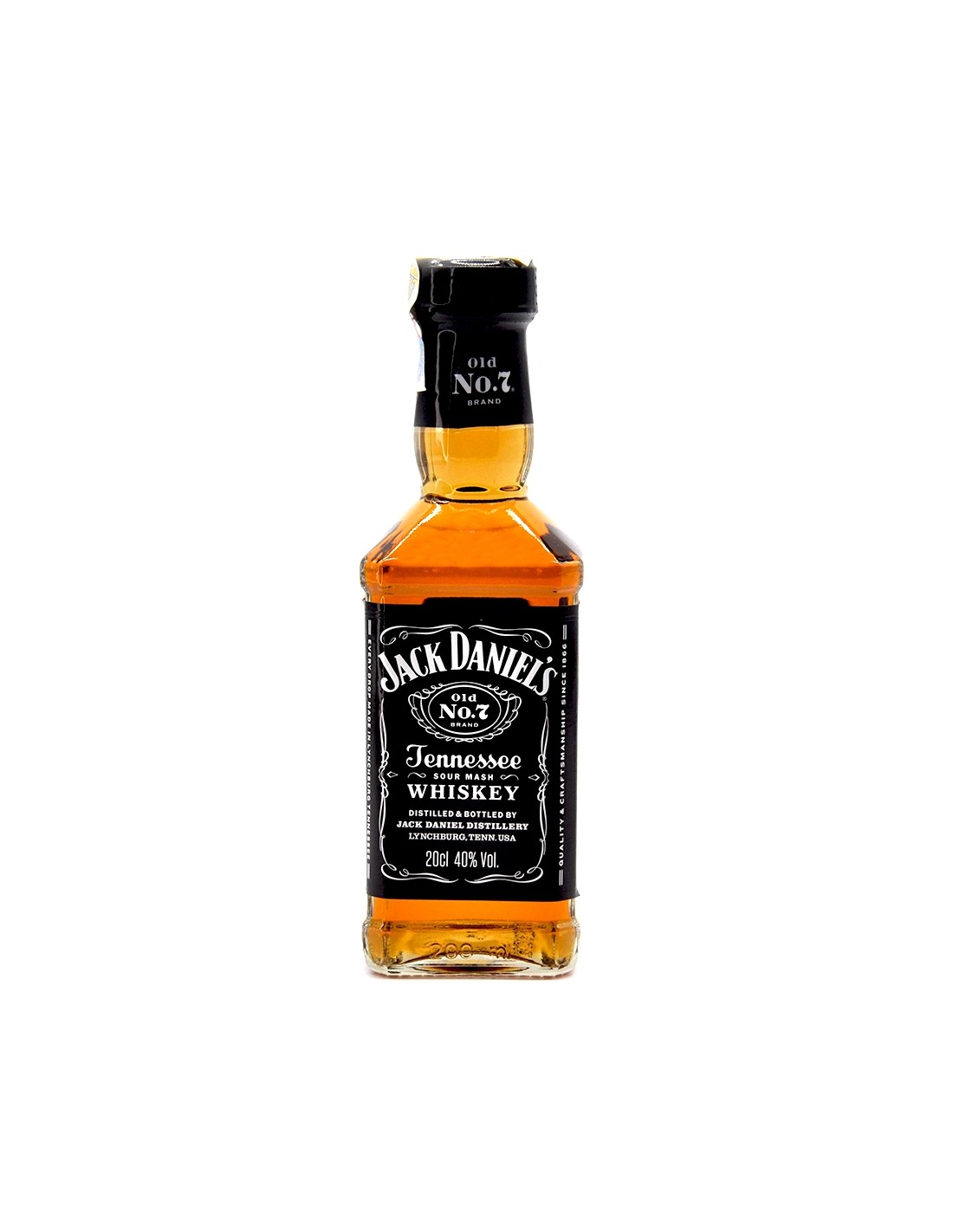 Whisky Jack Daniel’s 0.2L, 40% alc., SUA alcooldiscount.ro