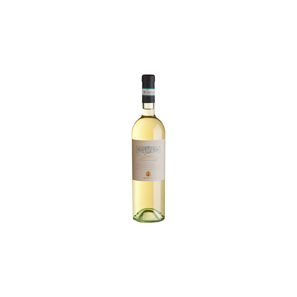 Vin alb sec Santi Soave Bardolino, 0.75L, 13% alc., Italia