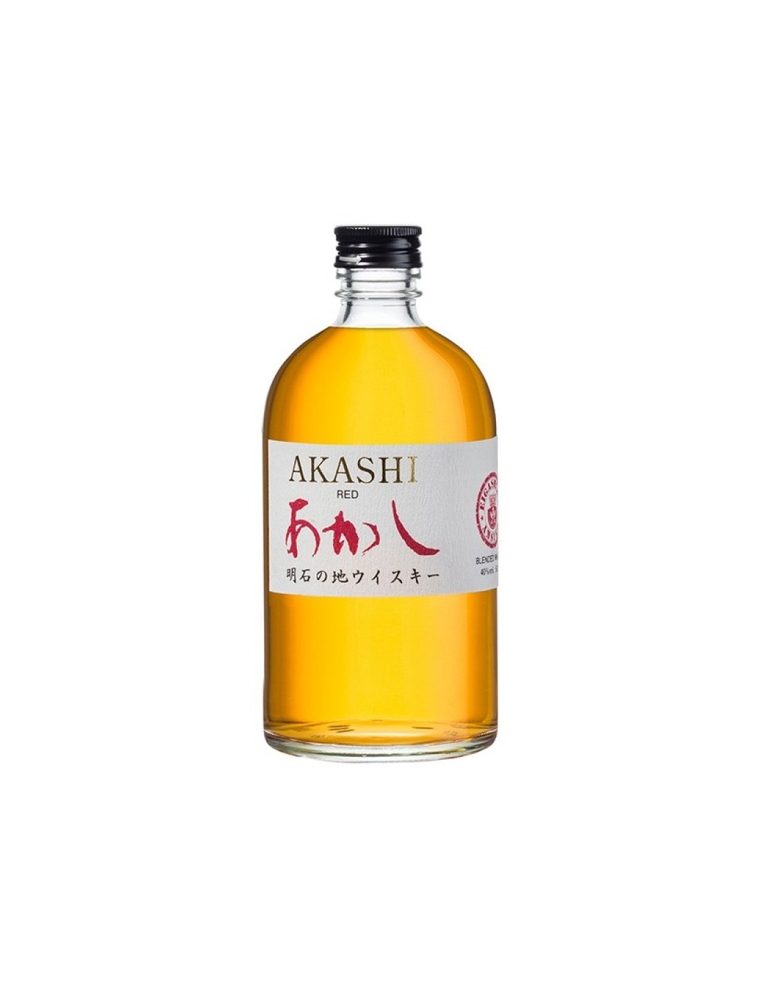 Whisky Akashi Red 0.5L, 40% alc., Japonia Akashi