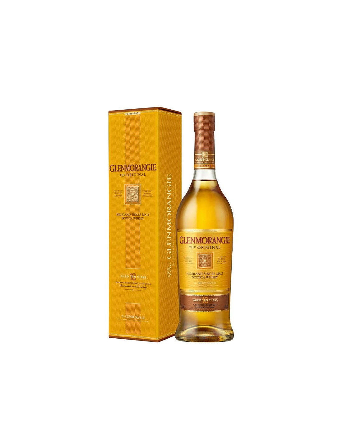 Whisky Glenmorangie The Original, 10 ani, 0.7L, 40% alc., Scotia alcooldiscount.ro
