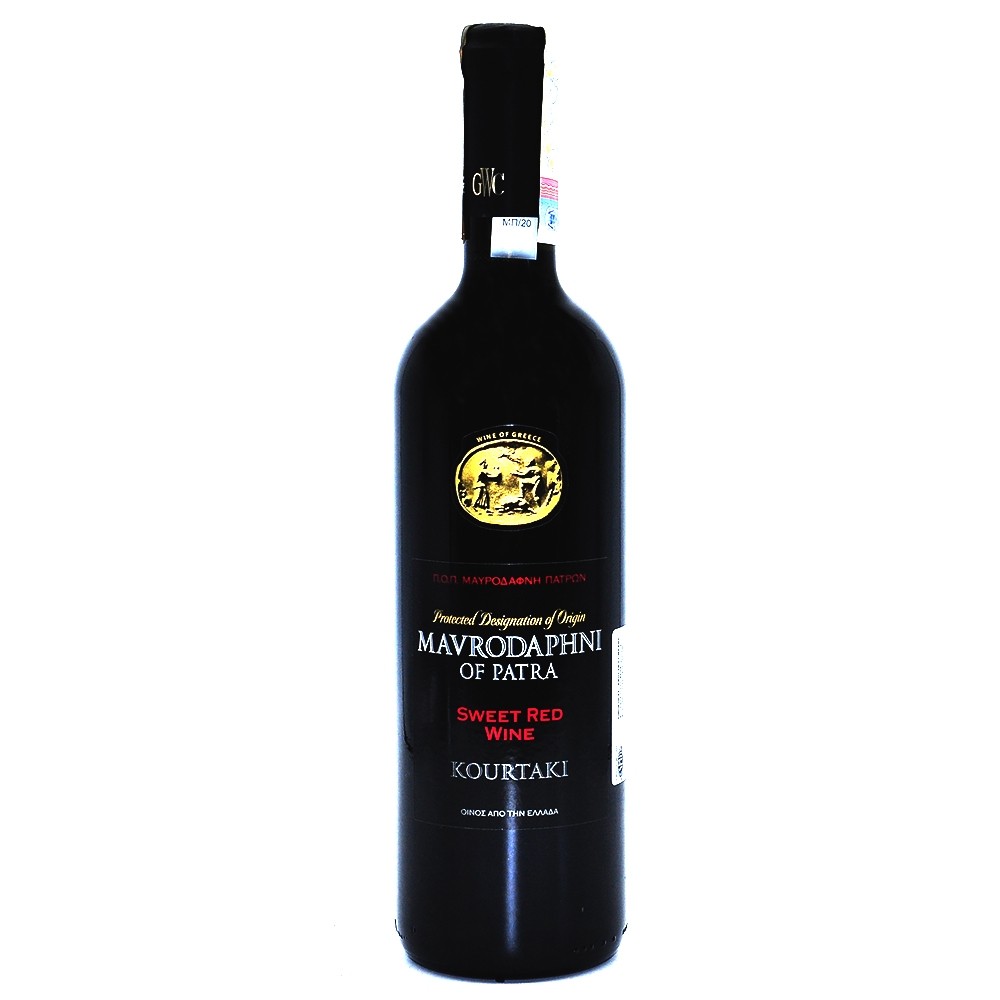 Vin rosu dulce, Korinthiaki, Kourtaki Mavrodaphni of Patra, 0.75L, 15% alc., Grecia 0.75L