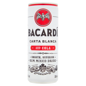 Cocktail Bacardi Carta Blanca & Cola,