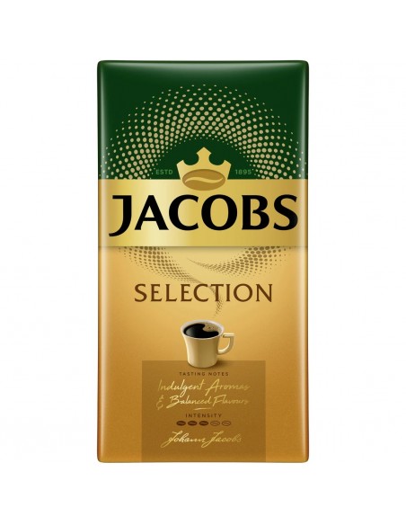 Cafea prajita macinata Jacobs Selection, 250g