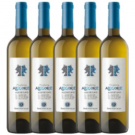 Pachet 5 sticle Vin alb, Allegorie Assyrtiko White, 0.75L, Grecia