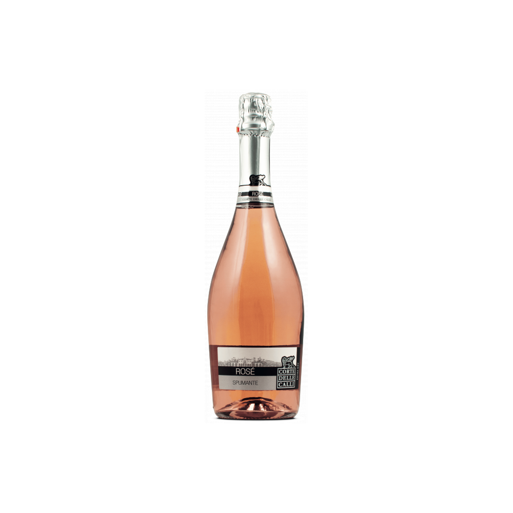 Vin spumant roze Corte Delle Calli Extra Dry, 0.75L, 11% alc., Italia