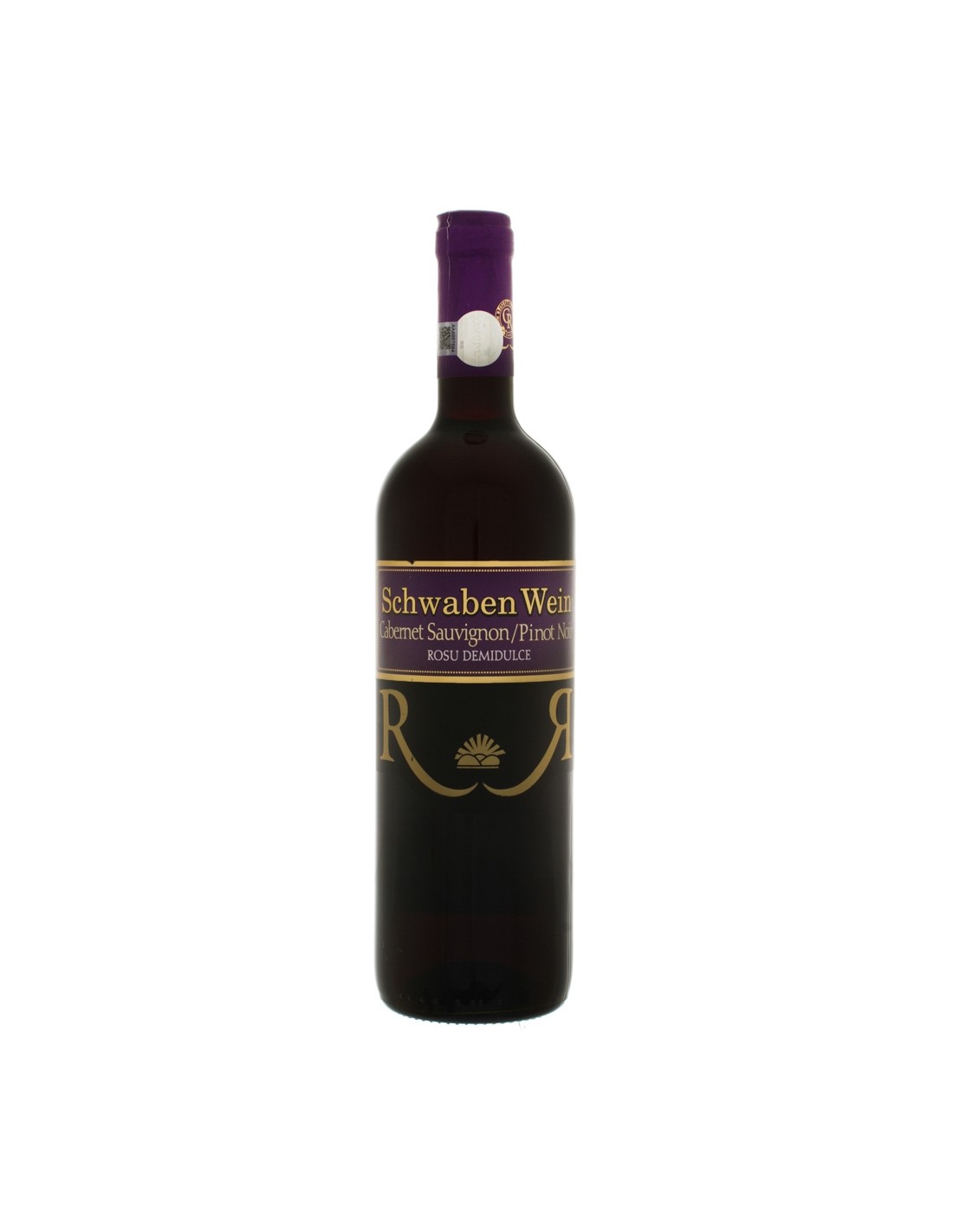 Vin rosu demidulce, Schwaben Wein Recas, 0.75L, 12.5% alc., Romania