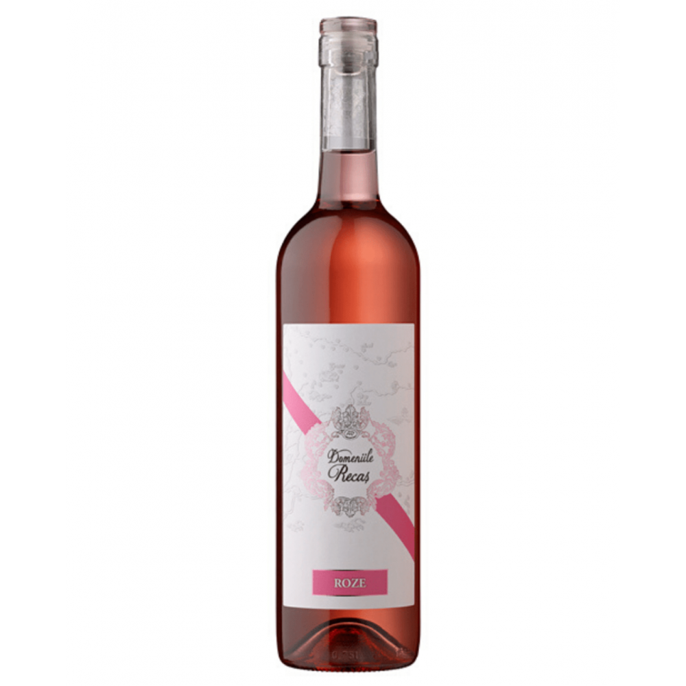 Vin roze demisec Domeniile Recas, 0.75L, 12.5% alc., Romania