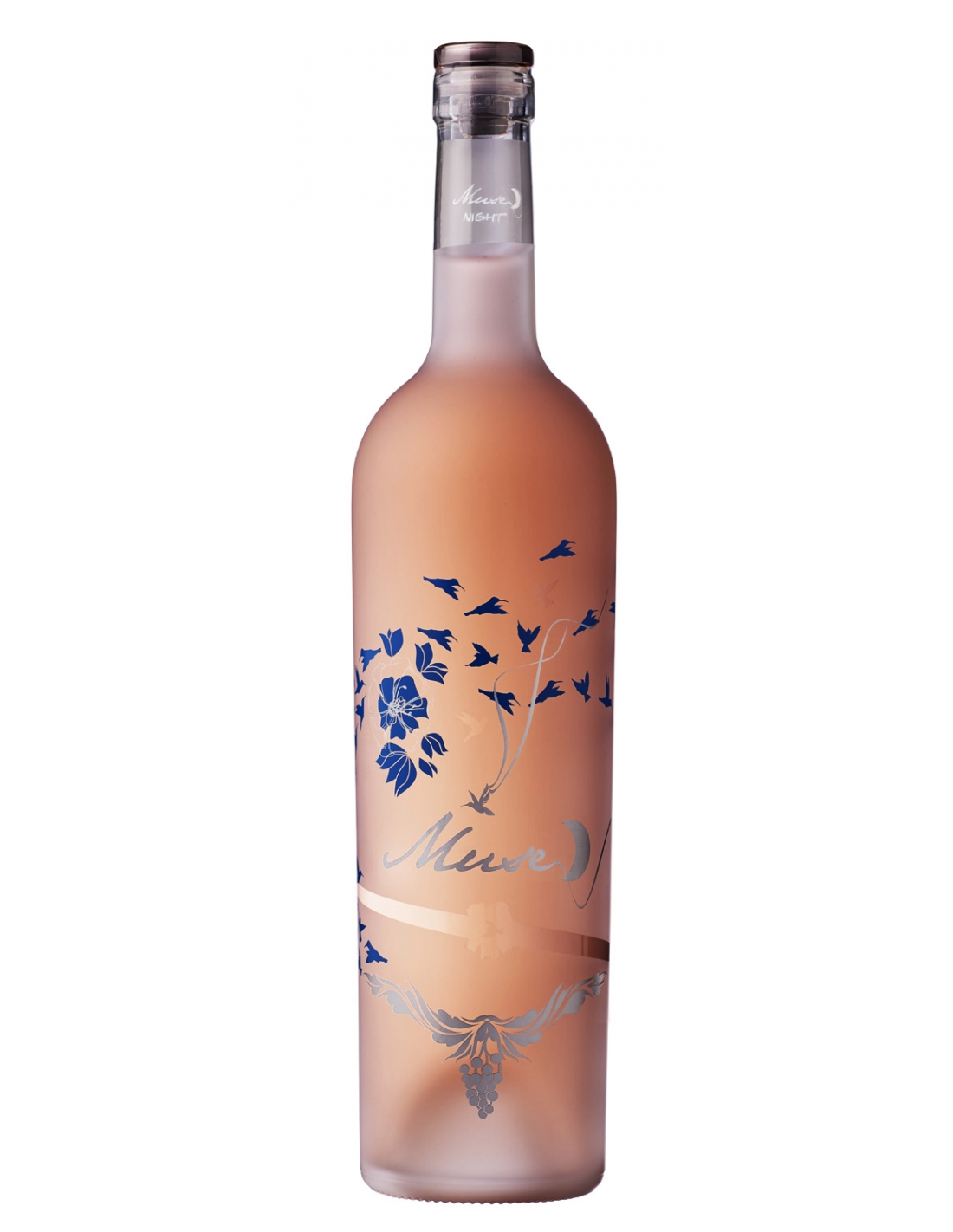 Vin roze demisec, Muse Night Recas, 0.75L, 11.5% alc., Romania
