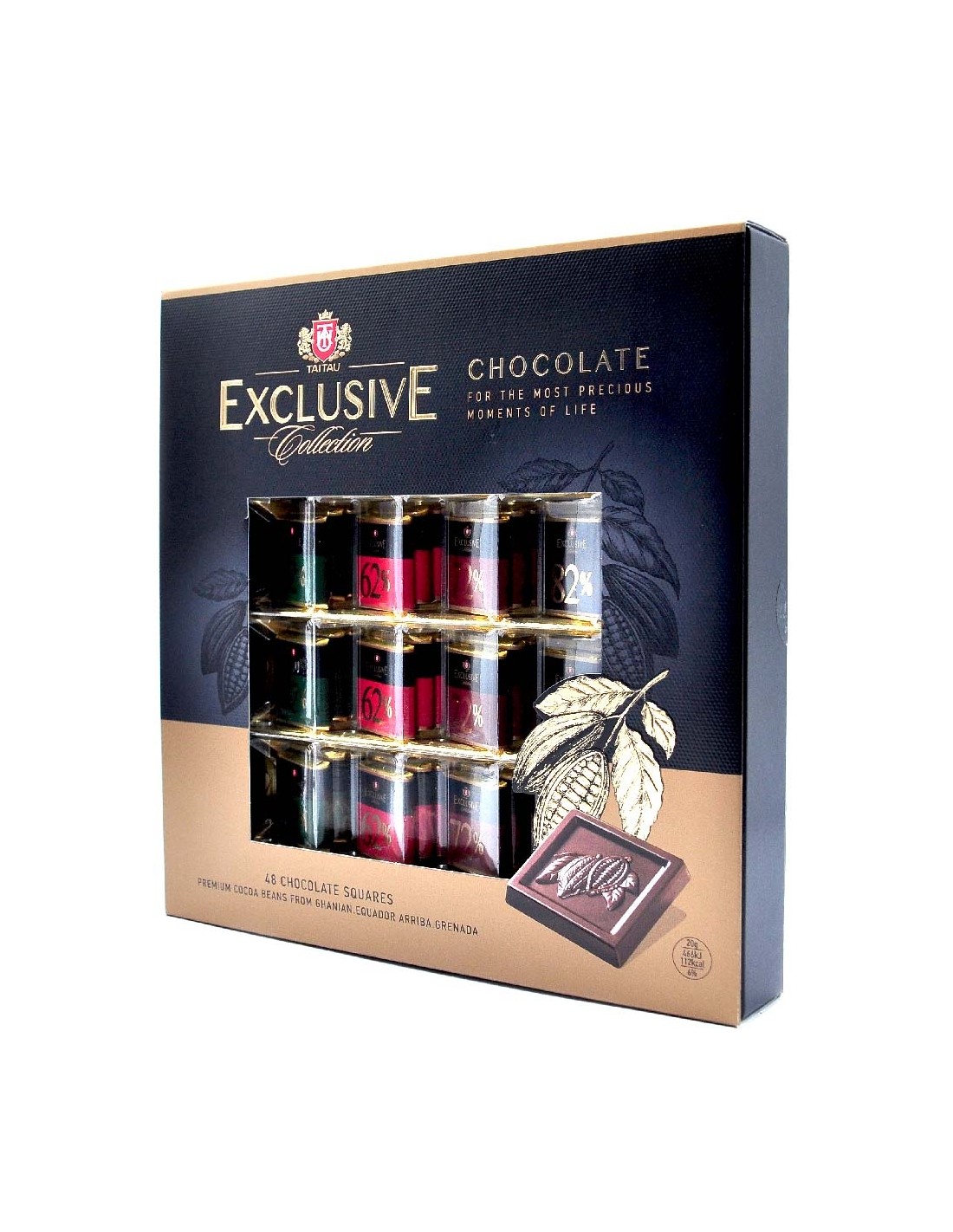 Bomboane Exclusive cu gust de ciocolata, 24 mini, 240g alcooldiscount.ro