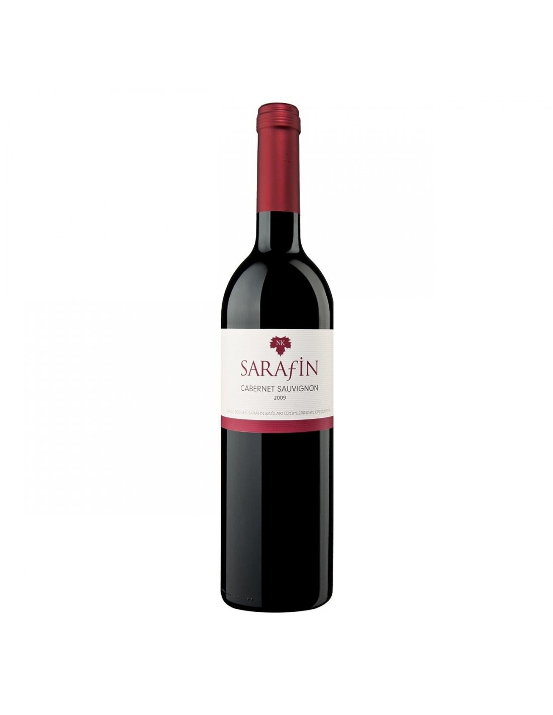 Vin rosu sec, Cabernet Sauvignon, Sarafin, 14.8% alc., 0.75L, Turcia alcooldiscount.ro