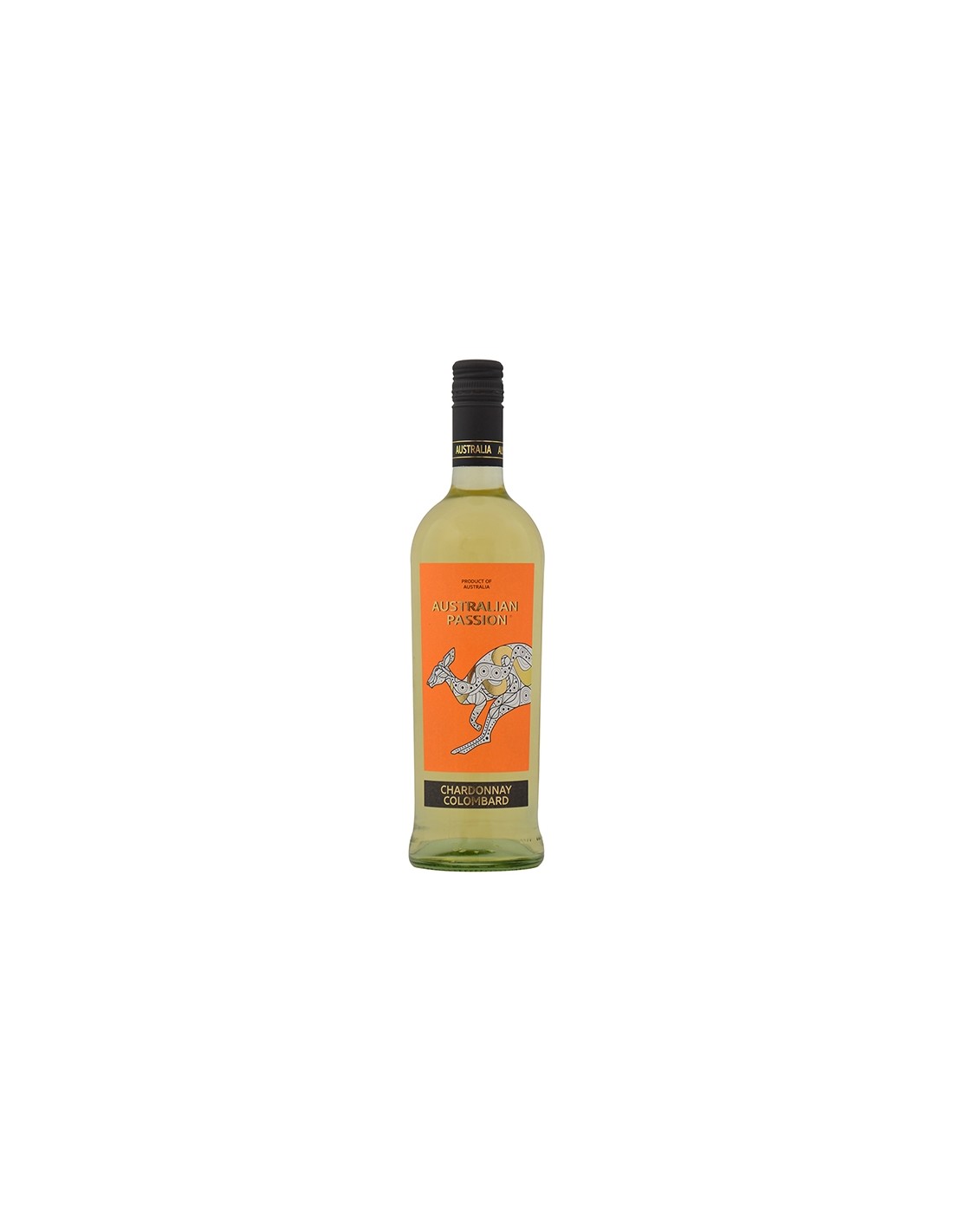 Vin alb sec, Chardonnay Colombard, Australian Passion, 0.75L, 12.5% alc., Australia alcooldiscount.ro