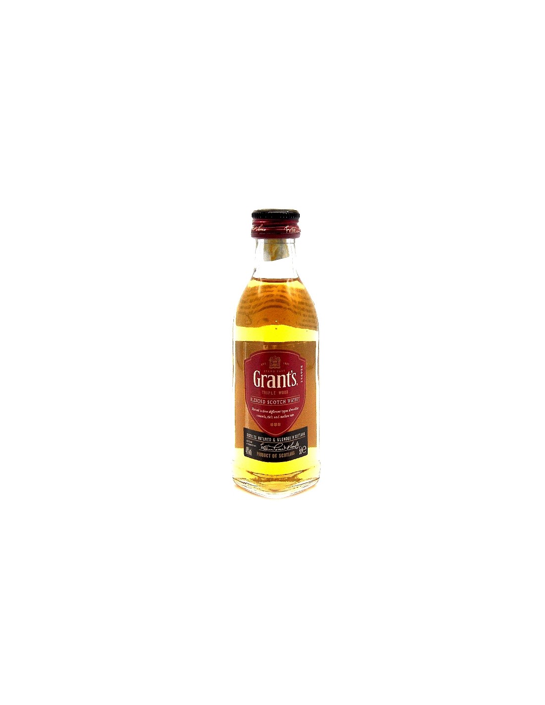 Blended Whisky Grant\'s, 40% alc., 0.05L, Scotia