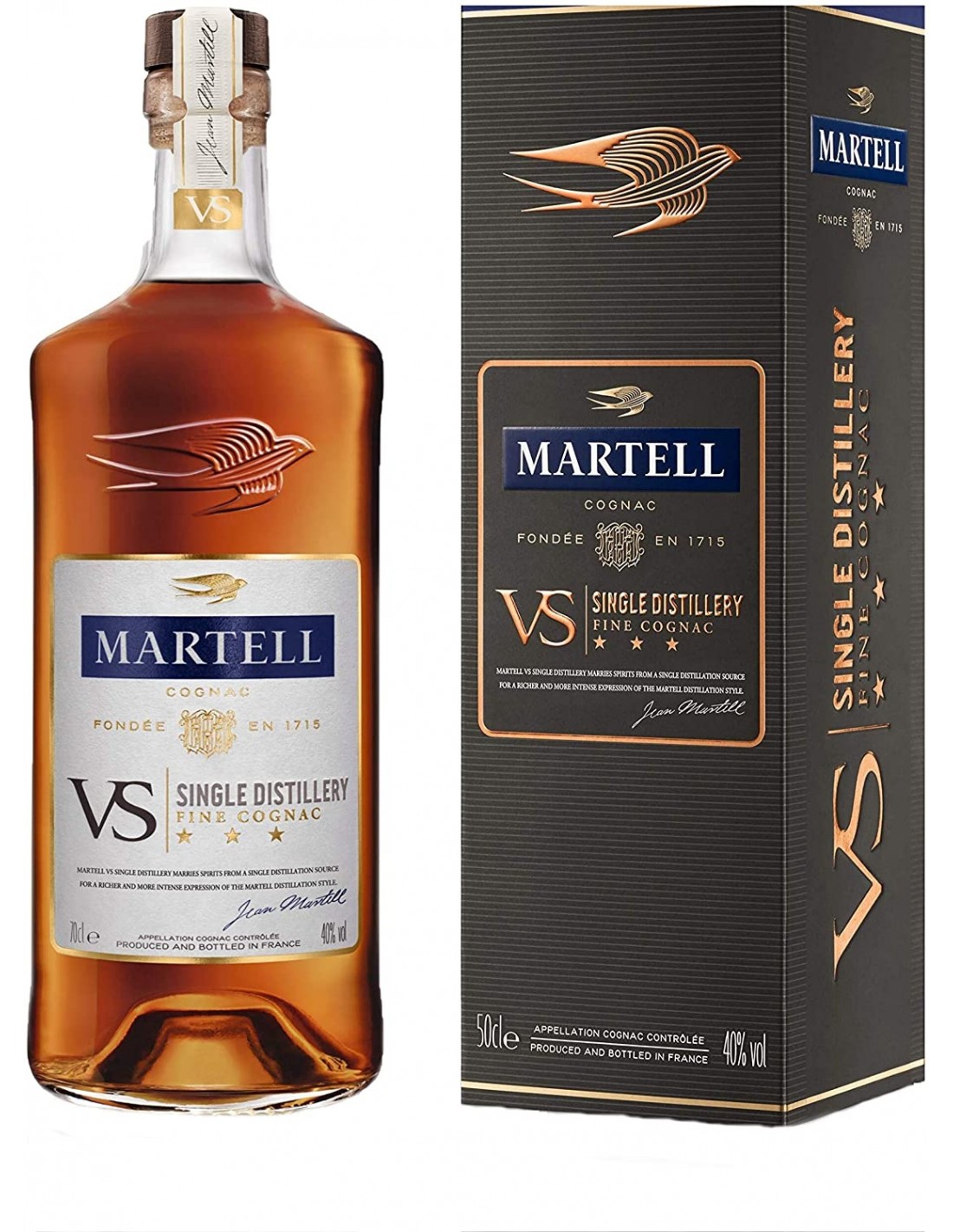 Coniac Martell VS, 40% alc., 0.7L, Franta alcooldiscount.ro