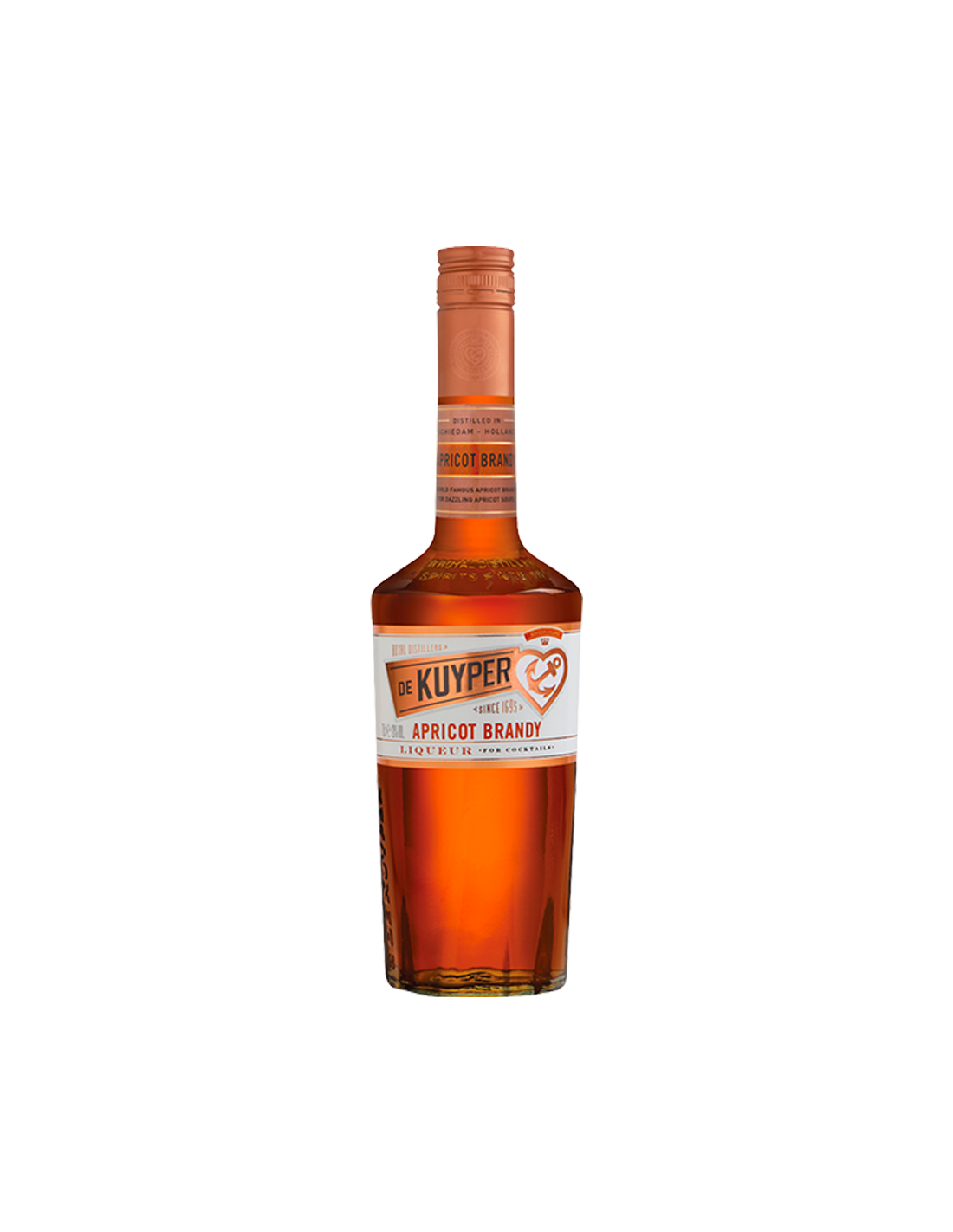 Lichior De Kuyper Apricot Brandy 20% alc., 0.7L, Olanda alcooldiscount.ro