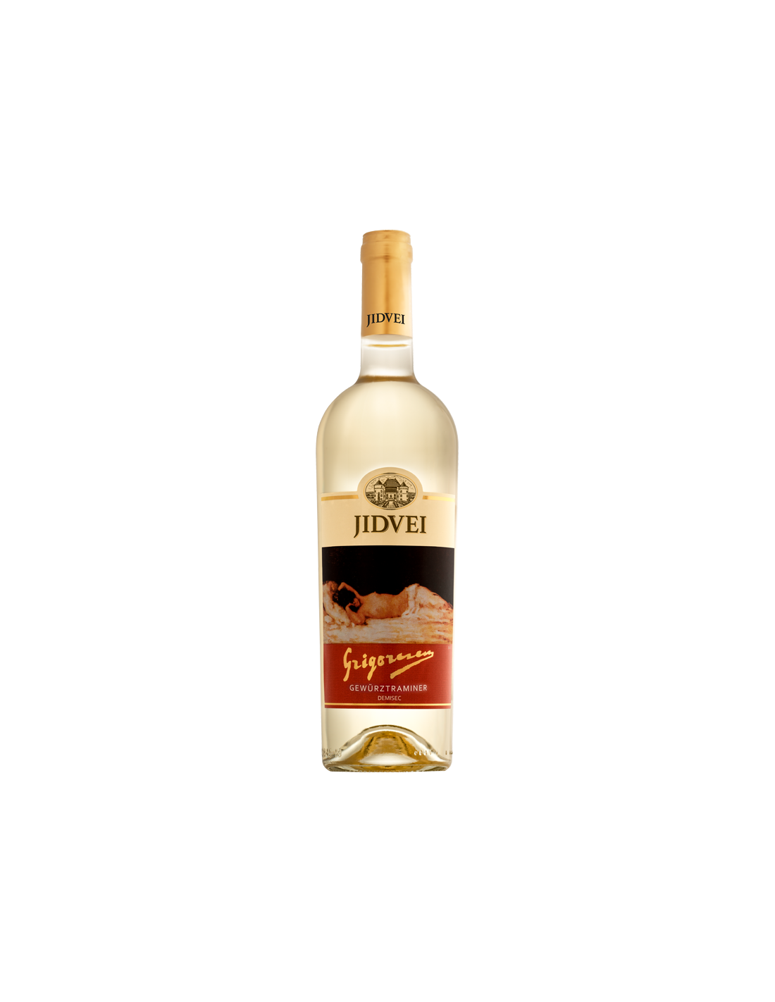 Vin roze demisec, Gewurztraminer, Jidvei Tarnave, 0.75L, 13% alc., Romania alcooldiscount.ro