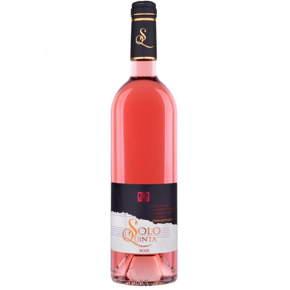 Vin roze sec Solo Quinta Recas, 0.75L, 12.5% alc., Romania 0.75L