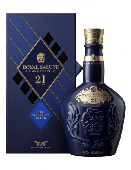 Blended Whisky Chivas Regal, 12 ani Royal Salute, 40% alc., 0.7L, Scotland