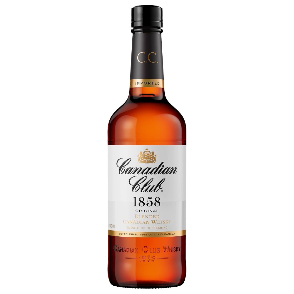 Whisky Canadian Club, 1L, 40% alc., Canada 1L
