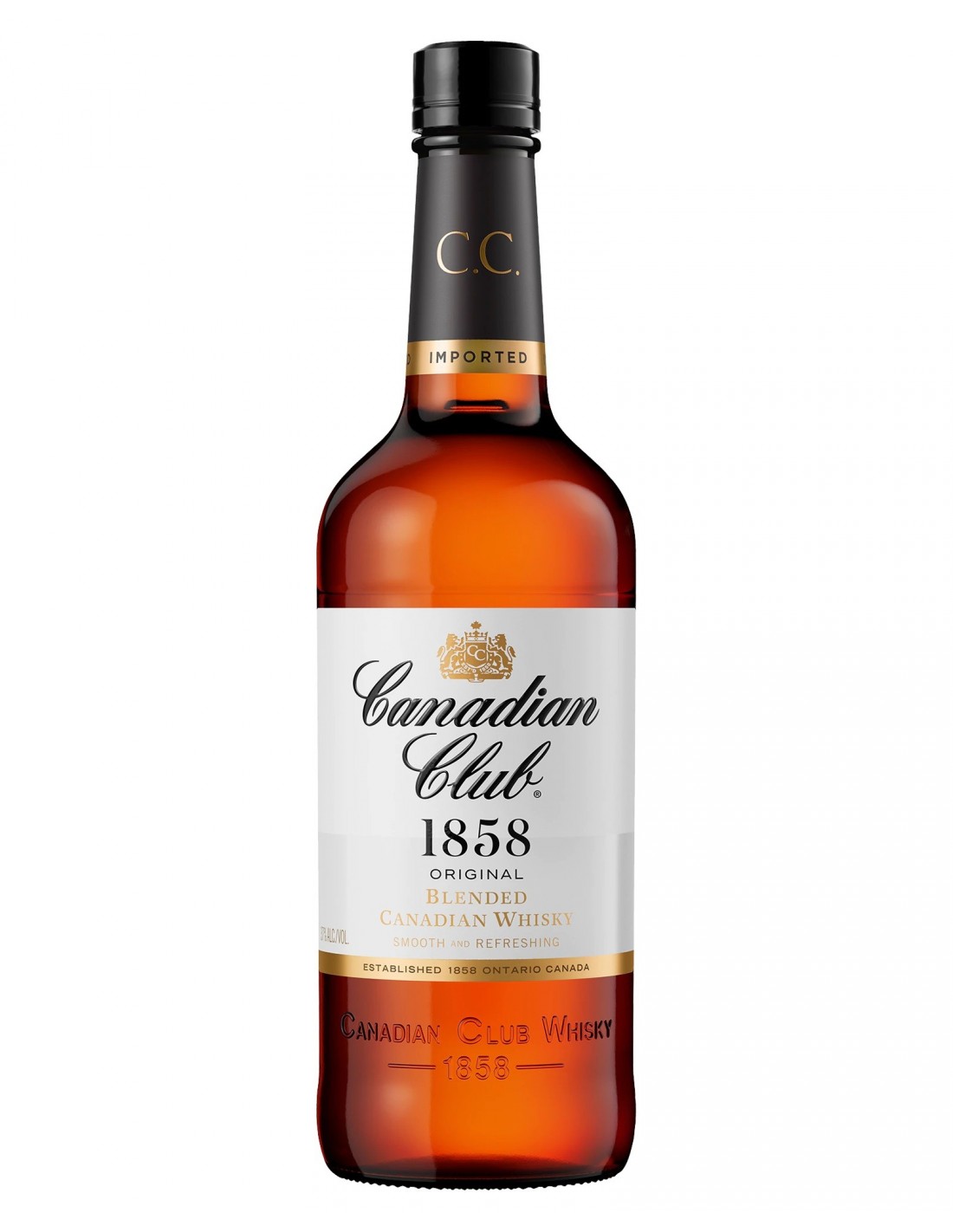 Whisky Canadian Club 1L, 40% alc., Canada alcooldiscount.ro