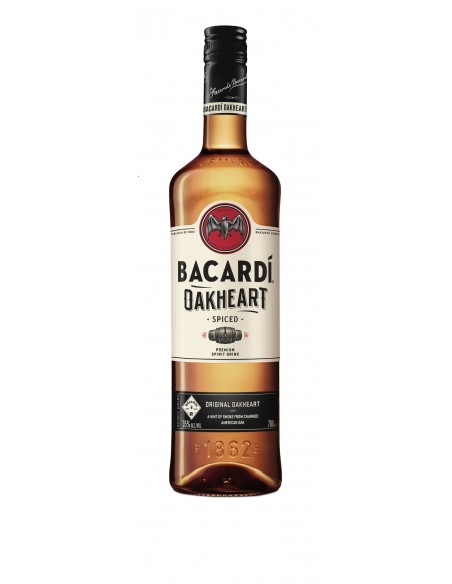 Rom Bacardi Oakheart, 35% alc., 0.7L, Cuba