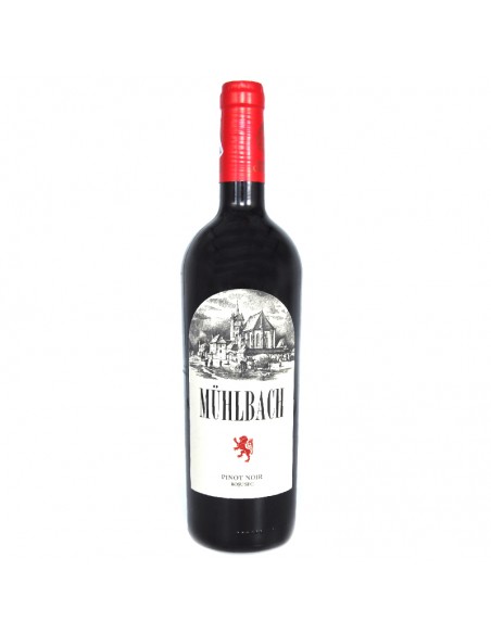Dry red wine, Pinot Noir, Muhlbach, Ciumbrud, 12.6%alc., 0.75L, Romania