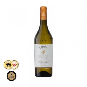 White wine Chardonnay, Maison Castel Grande Réserve Pays d'Oc, 0.75L, 12.5% alc., France