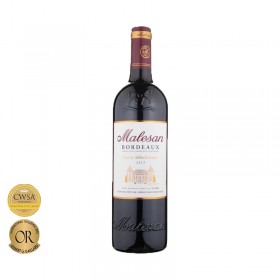 Vin rosu sec Malesan Cuvee Selectionne Bordeaux, 0.75L, 12.5% alc., Franta
