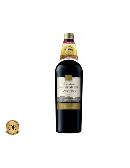 Vin rosu sec, Terroir de Roche Mazet, Languedoc Cuvee Reserve, 0.75L, 14.5% alc., Franta