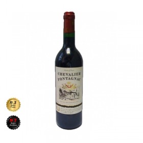 Red wine Chevalier Fontagnac Bordeaux, 0.75L, 13% alc., France