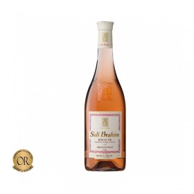 Rose secco wine, Grenache Syrah, Sidi Brahim Meknes-Fes, 0.75L, 12.5% alc., Morocco