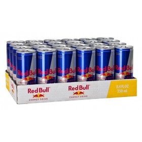 Pack 24 pieces Red Bull Energy Drink, 0.25L