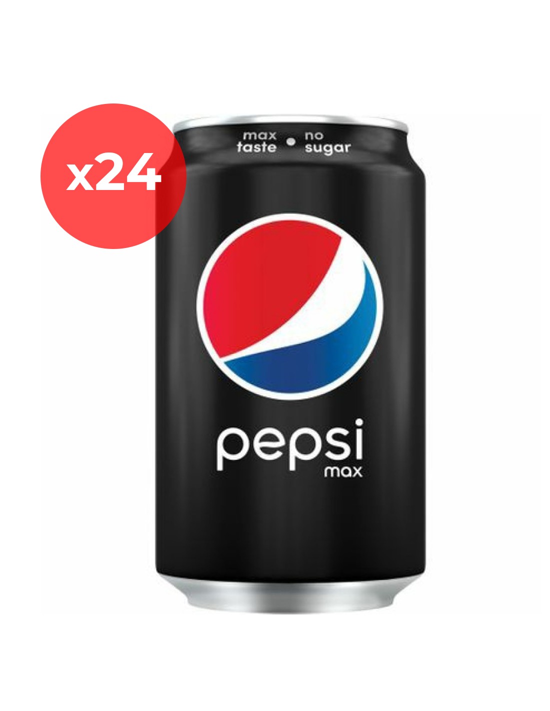 Bax 24 bucati Suc carbogazos Pepsi Max, 0.33L, doza, Romania