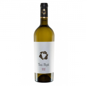 Secco White Wine, Cupaj, Domeniile Urlati Trei Pesti, 0.75L, 13.5% alc., Romania