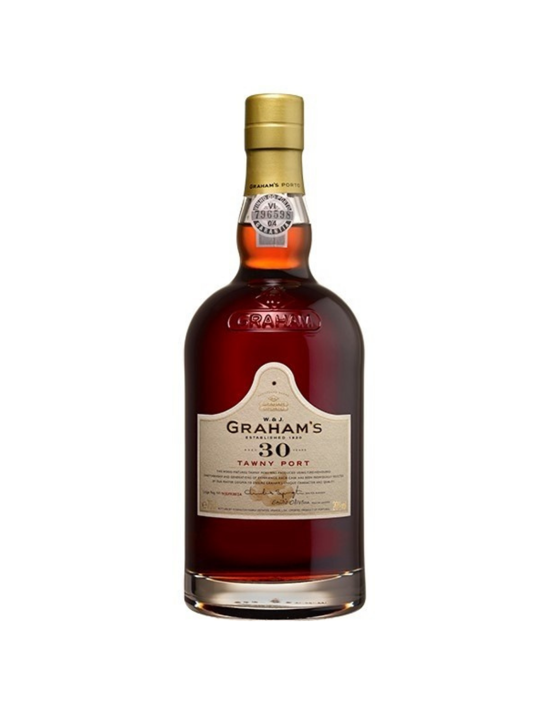 Vin rosu dulce Graham's 30 Year Old Tawny Port, 0.75L, 20% alc., Portugalia