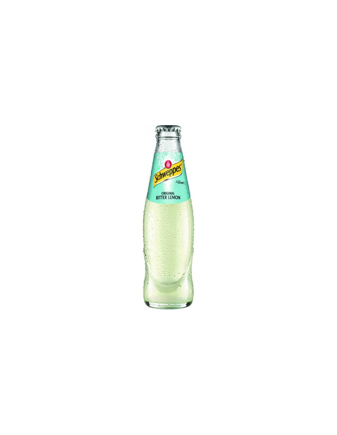 Suc carbogazos Schweppes Original Bitter Lemon, 0.2L