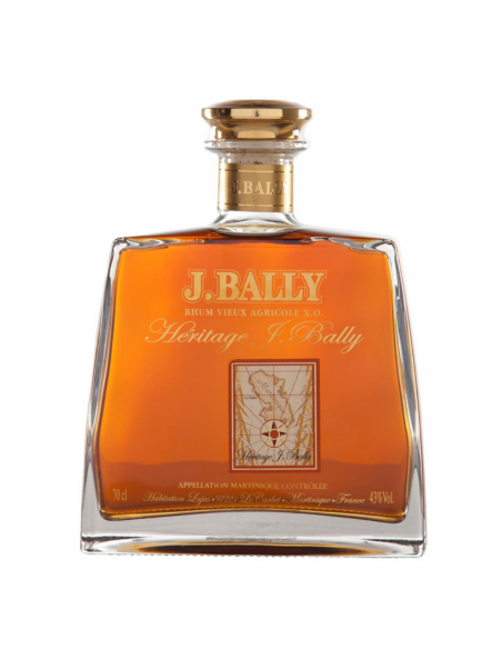Rum J. Bally Heritage Rhum Vieux Agricole XO, 43% alc., 0.7L, 7 years, France