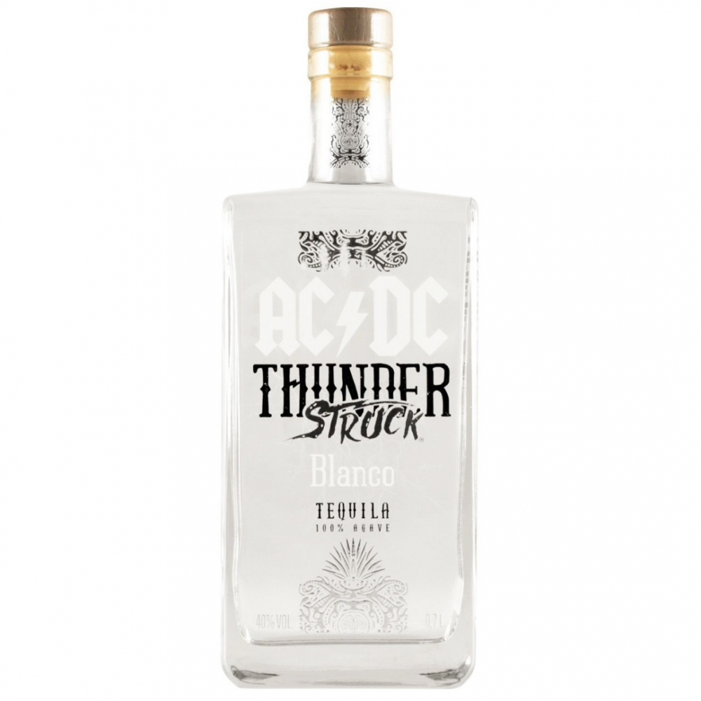 Tequila alba AC/DC Thunderstruck Blanco, 0.7L, 40% alc., Mexic
