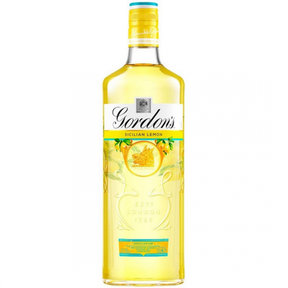 Gin Gordon's Sicillian Lemonade, 37.5% alc., 0.7L, Marea Britanie