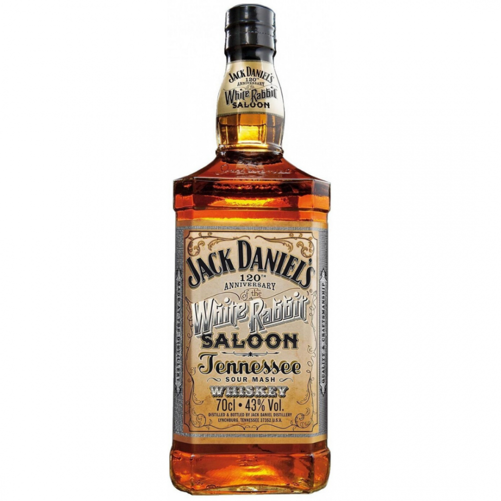 Whisky Jack Daniel’s White Rabbit Saloon, 0.7L, 43% alc., SUA 0.7L