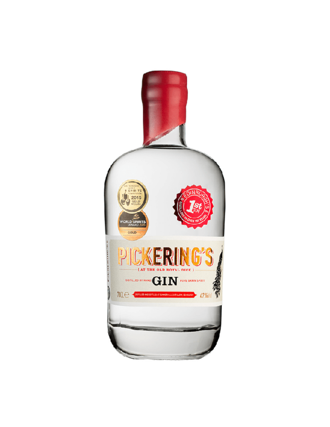 Gin Pickering’s 1947, 42% alc., 0.7L, Scotia alcooldiscount.ro