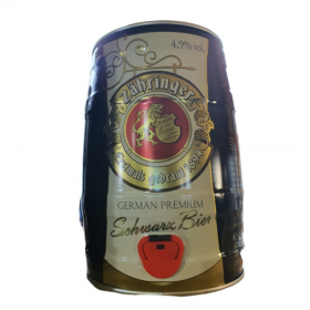 Black beer Zahringer Black, 4.9% alc., 5L, Germany