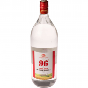 Refined Ethyl Alcohol Prodvinalco, 96% alc., 2L, bottle, Romania