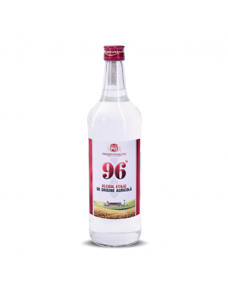 Ethyl alcohol of agricultural origin Prodvinalco, 96% alc., 1L, Romania